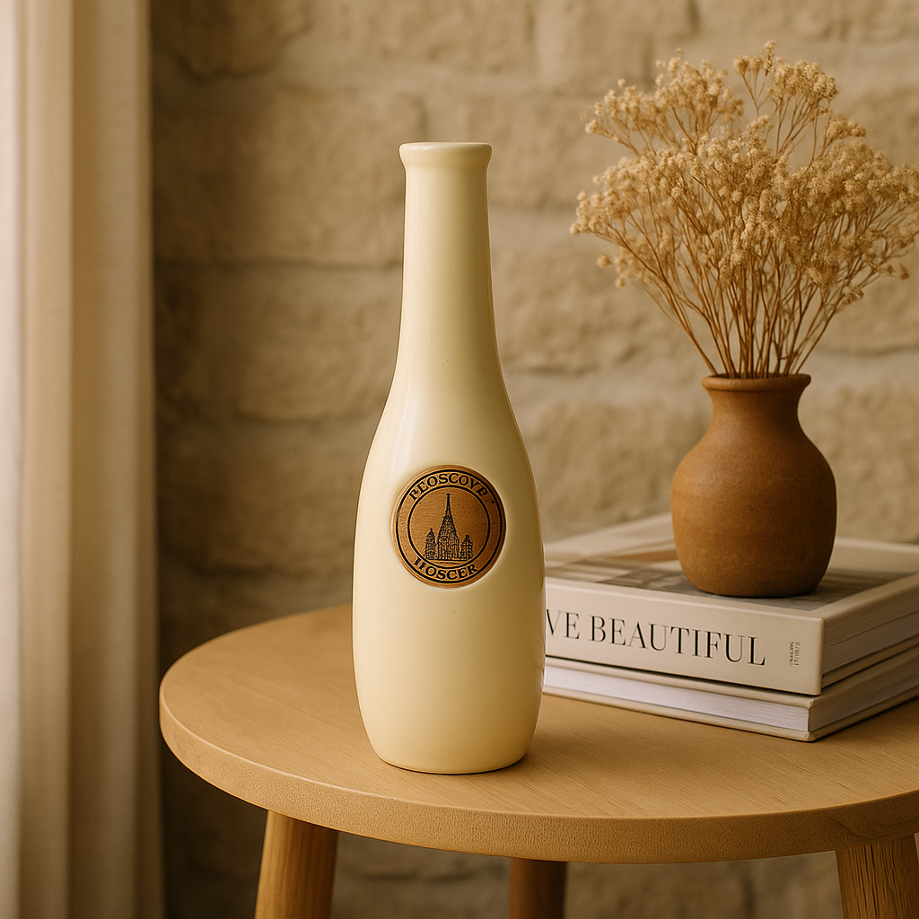 Heritage Series Bottle Ceramic Vase