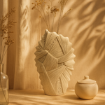 Artistinal Series Leaf Ceramic Vase Small