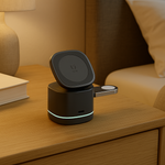 3 in 1 Magnetic Wireless Fast-Charging Station Gray Mini