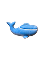 Ocean Blue Whale Ceramic Showpiece