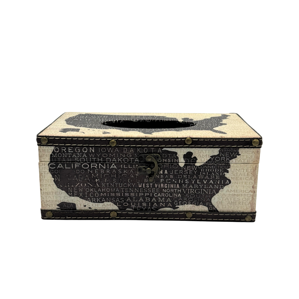 United States Decorative Tissue Box