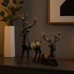 Four Antlers Resin Decoration Set