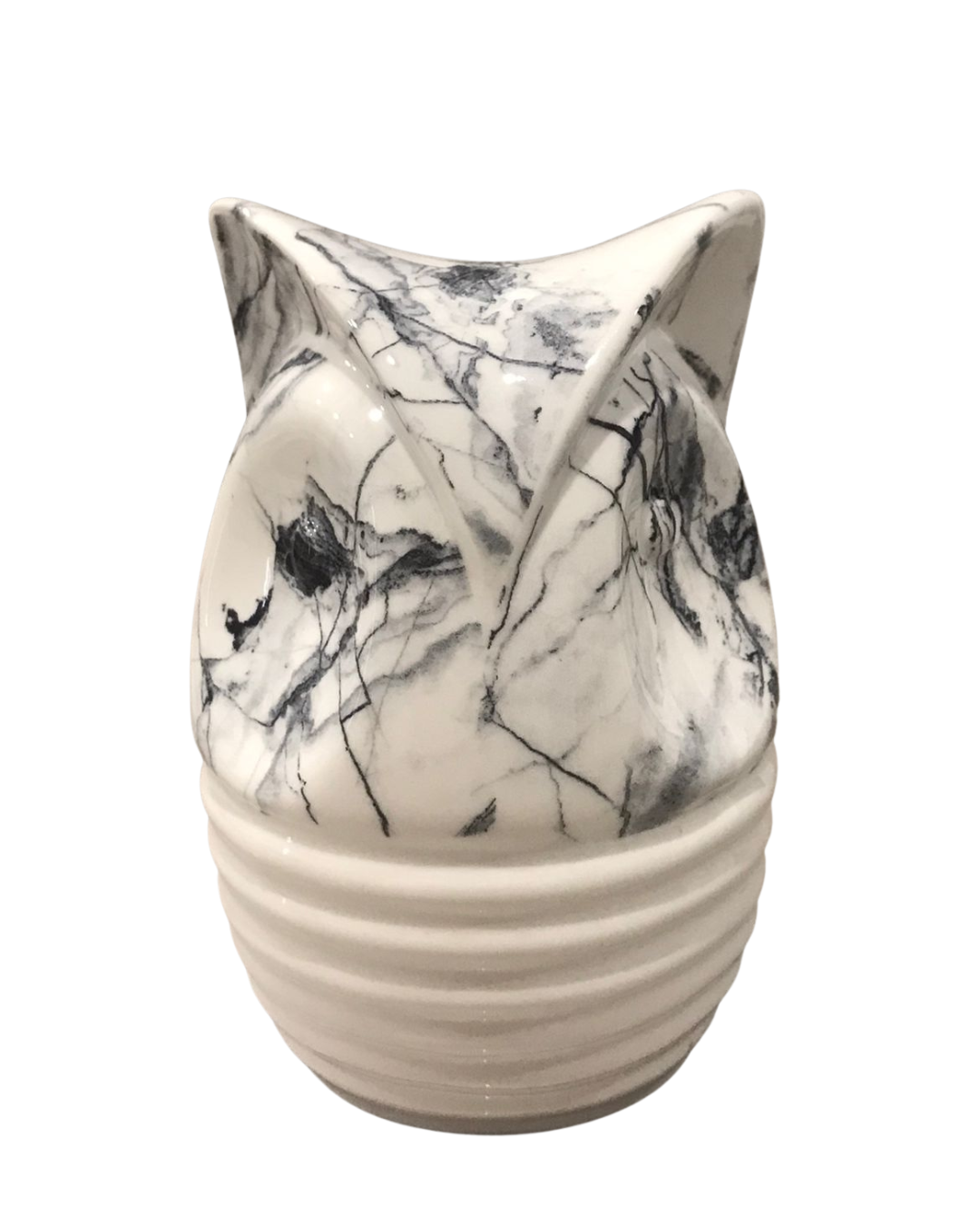 Abstract Owl Ceramic Showpiece