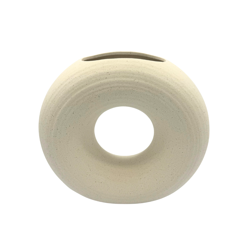 Loop Series Ring Ceramic Vase Medium