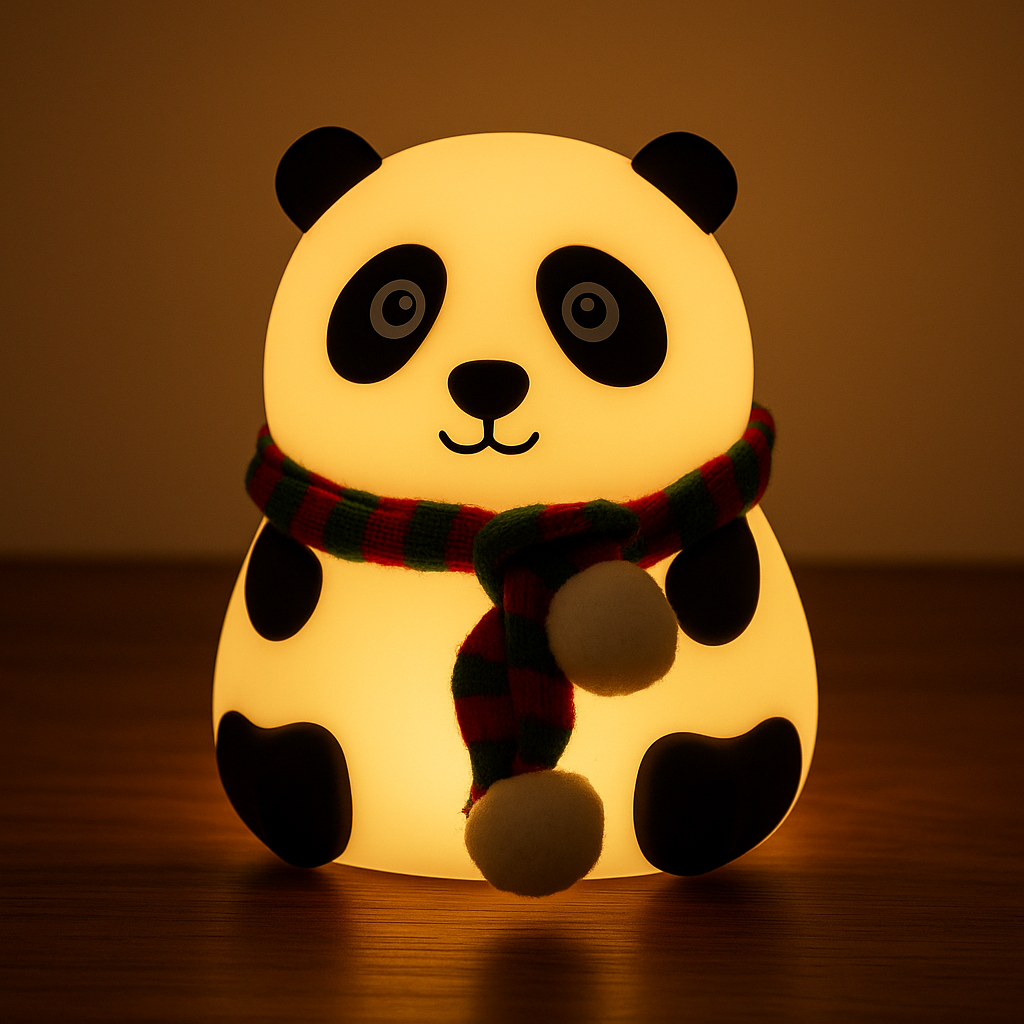 Cold Panda Silicone Night Lamp