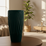 Halo Series Leaf Glass Vase
