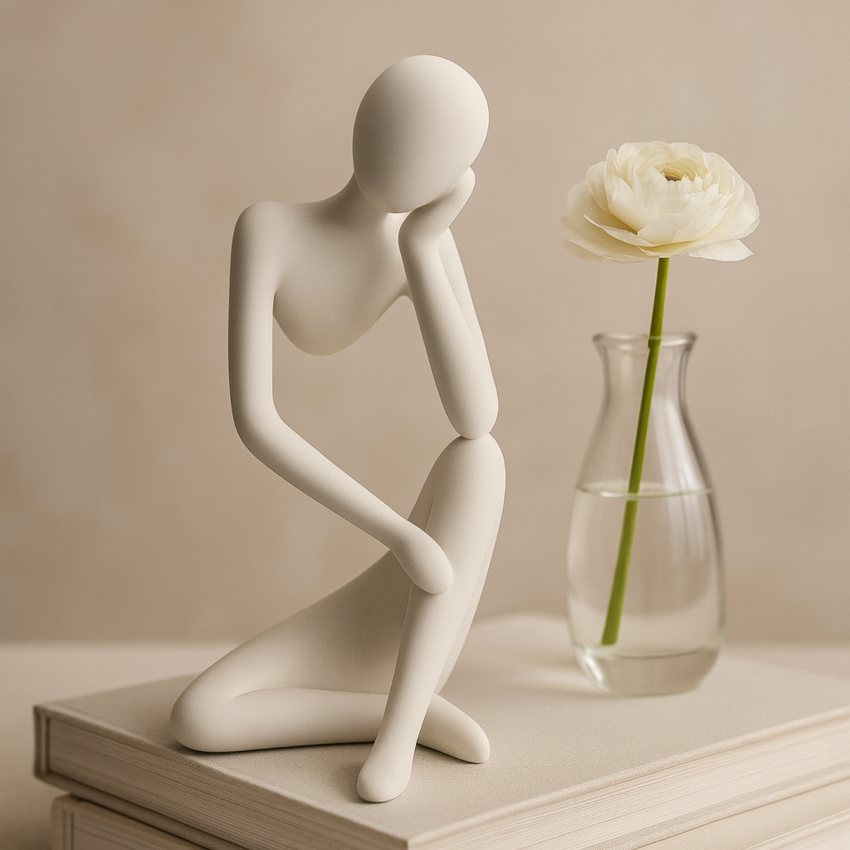 Thinking Wonders Smooth Matte Showpiece