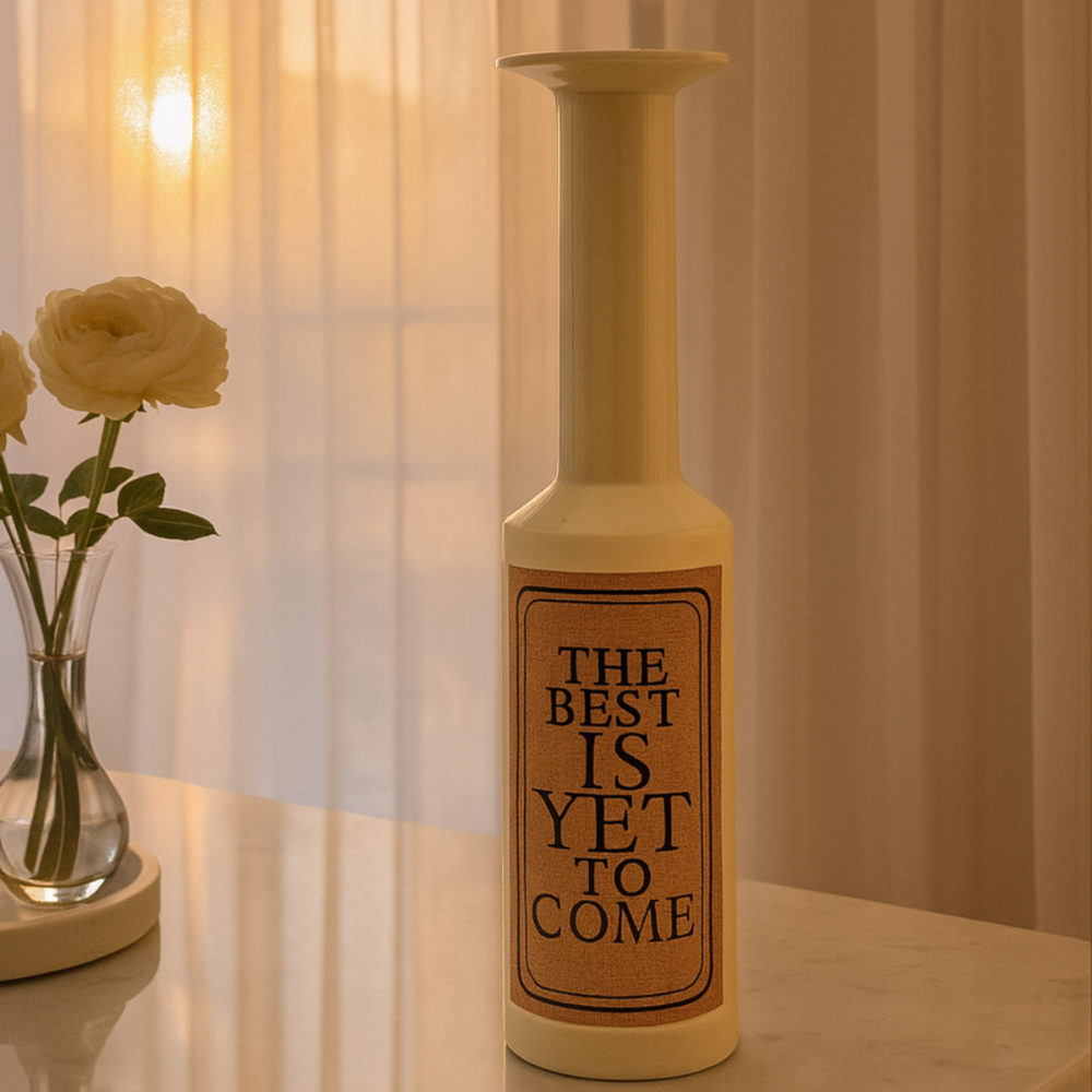 Heritage Series Long Neck Ceramic Vase