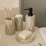 Ceramic Artistinal Bathroom Set