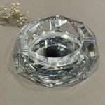 Smoky Crystal Ashtray White
