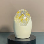 Glow Series Cream Night Textured Glass Night Lamp