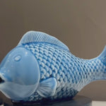Ocean Blue Fish Ceramic Showpiece