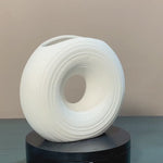 Loop Series Ring Ceramic Vase Small