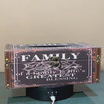 Family Blessings Decorative Tissue Box