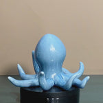 Ocean Blue Octupus Ceramic Showpiece