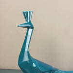 Emerald Majesty Peacock Figurine